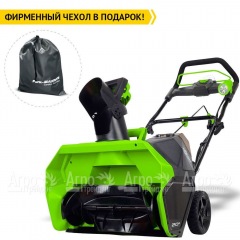 Снегоуборщик аккумуляторный GreenWorks GD40SB в Ульяновске