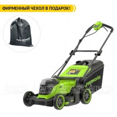 Газонокосилка аккумуляторная GreenWorks GD24X2LM411 (без аккумулятора и зарядного устройства) в Ульяновске
