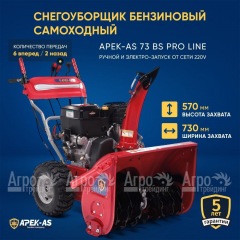 Снегоуборщик APEK-AS 73 BS Pro Line в Ульяновске