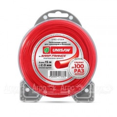 Леска триммерная 2 мм 15 м круглая Unisaw в Ульяновске