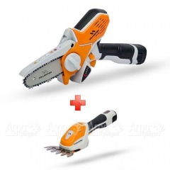 Аккумуляторная пила Villartec SA1462 + мотоножницы HA1462 (без аккумулятора и зарядного устройства) в Ульяновске