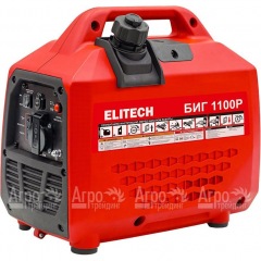 Бензогенератор инверторный Elitech БИГ 1100Р 1 кВт в Ульяновске