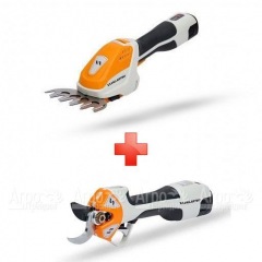 Ножницы аккумуляторные Villartec HA1462 + секатор Villartec PA1462 (без аккумулятора и зарядного устройства) в Ульяновске