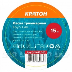 Леска триммерная Кратон Круг-3 мм в Ульяновске
