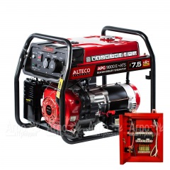 Бензогенератор Alteco APG 9800 E + ATS 7 кВт в Ульяновске
