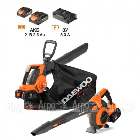 Воздуходувка аккумуляторная Daewoo DABL 9042Li SET в Ульяновске