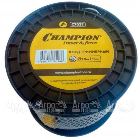 Корд триммерный Champion Aluminium 3.0мм, 168м (круглый)+нож  в Ульяновске