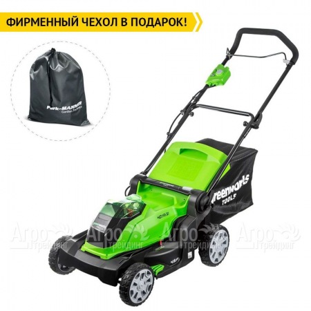 Газонокосилка аккумуляторная GreenWorks G40LM41K4  в Ульяновске