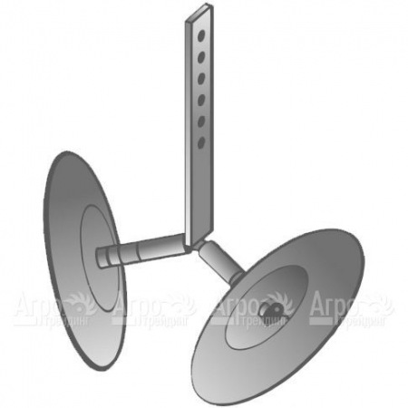 Окучник дисковый без сцепки для культиваторов Целина 500, 404, 406 в Ульяновске