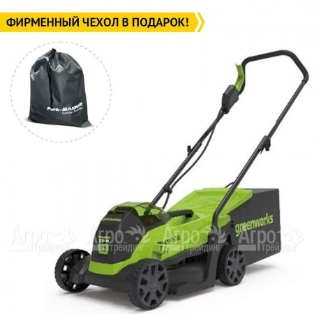 Газонокосилка аккумуляторная GreenWorks GD24LM33K4 в Ульяновске