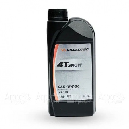 Масло моторное зимнее Villartec 4T Snow SAE 10W-30, 1 л для 4-х тактных двигателей в Ульяновске