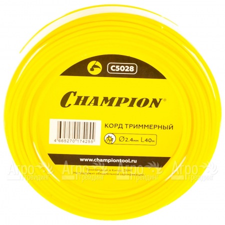 Корд триммерный Champion Star 2.4мм, 40м (звезда)  в Ульяновске