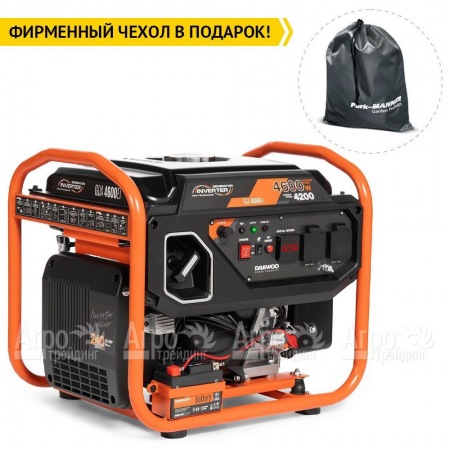 Бензиновый генератор инверторный Daewoo GDA 4600 Ei 4.2 кВт  в Ульяновске