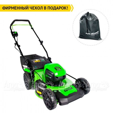 Газонокосилка аккумуляторная GreenWorks GD60LM46SPK4  в Ульяновске