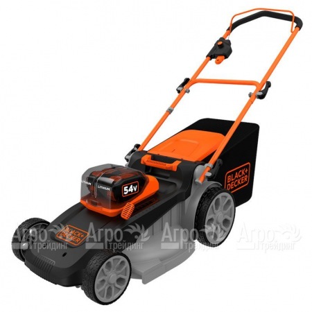 Газонокосилка аккумуляторная Black+Decker CLM5448PC2-QW в Ульяновске