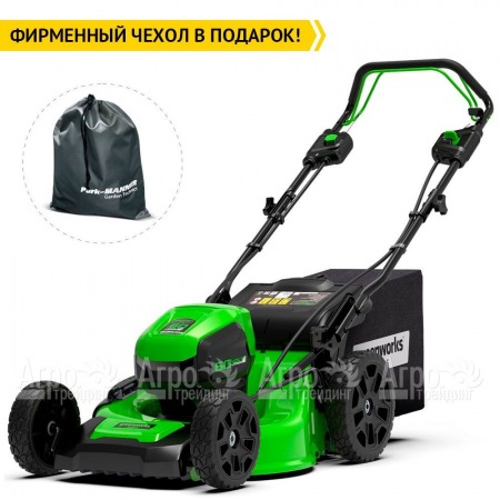 Газонокосилка аккумуляторная GreenWorks GD60LM46SP (без батареи и зарядного устройства)  в Ульяновске