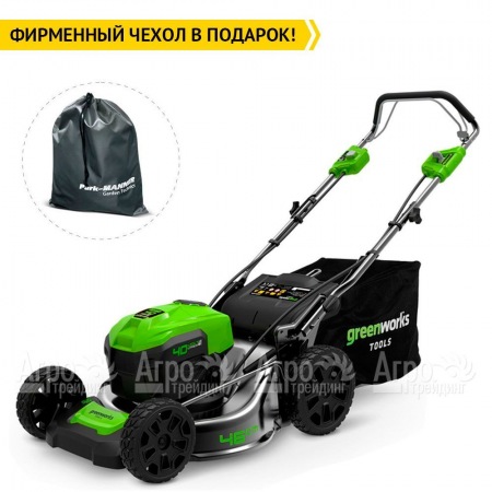 Газонокосилка аккумуляторная GreenWorks GD40LM46SPK6  в Ульяновске