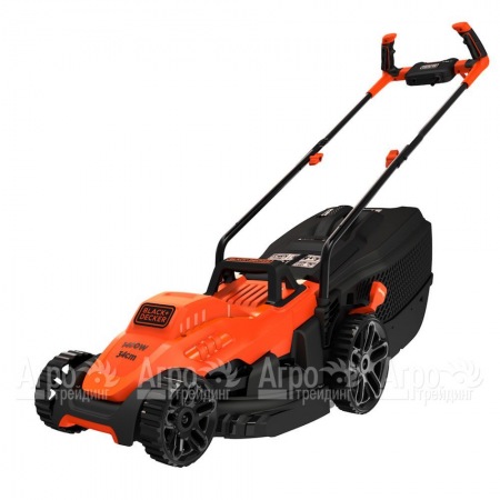 Газонокосилка электрическая Black+Decker BEMW461BH-QS в Ульяновске