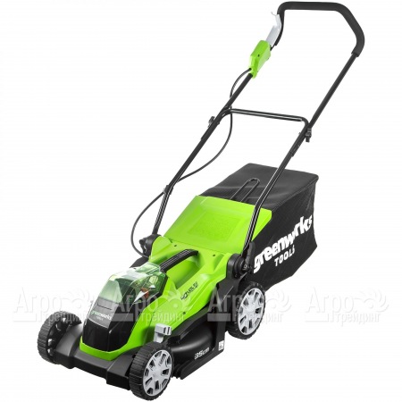 Газонокосилка аккумуляторная GreenWorks G-Max G40LM35 40V 35 см  в Ульяновске