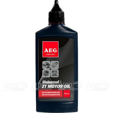 Масло AEG Semi Synthetic 2T Motor Oil API TC п/с 100 мл для 2-х тактных двигателей в Ульяновске