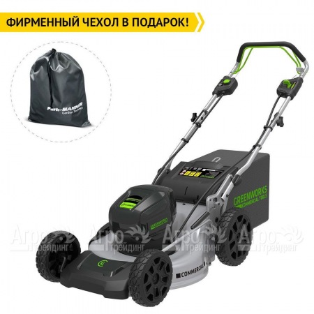 Газонокосилка аккумуляторная GreenWorks GC82LM46SP (без батареи и зарядного устройства) в Ульяновске