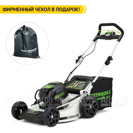 Газонокосилка аккумуляторная GreenWorks GC82LM51SP2 (без аккумулятора и зарядного устройства)  в Ульяновске