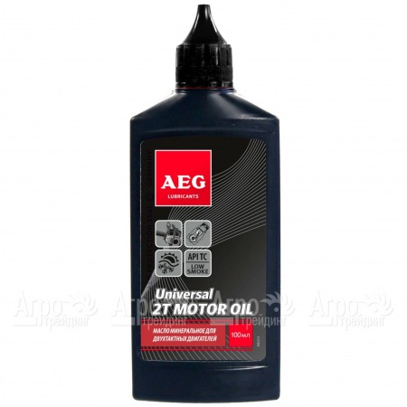 Масло минеральное AEG Universal 2T Motor Oil API TC 100 мл для 2-х тактных двигателей в Ульяновске