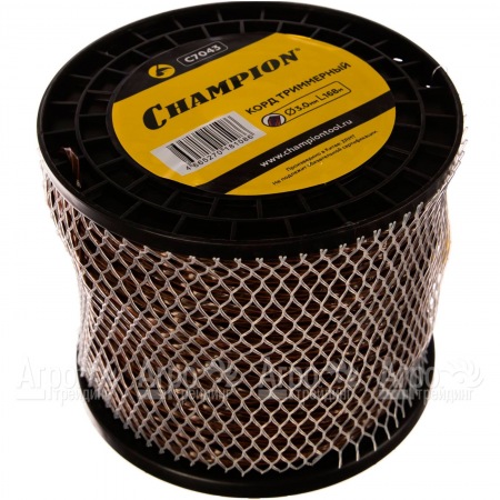 Корд триммерный Champion Magic 3.0мм, 168м (витой квадрат)+нож  в Ульяновске