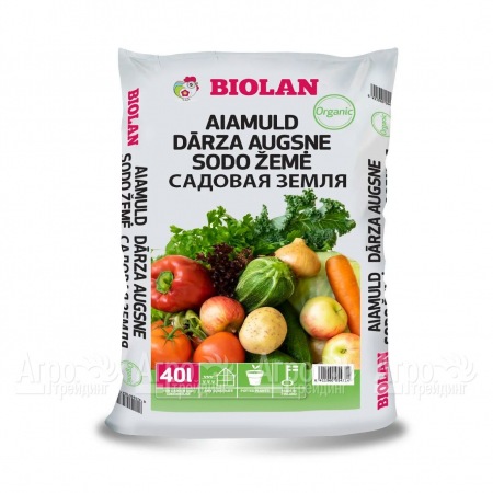 Садовая земля Organic Biolan 40 л в Ульяновске