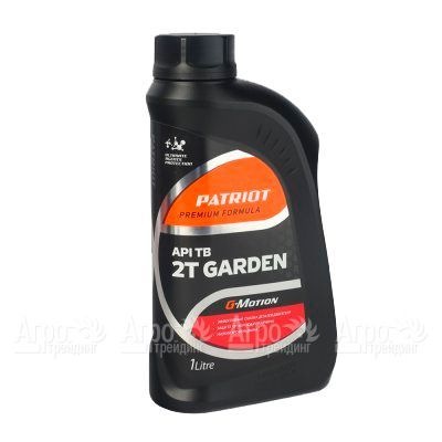 Масло минеральное Patriot G-Motion 2Т Garden API TB 1 л для 2-х тактных двигателей  в Ульяновске