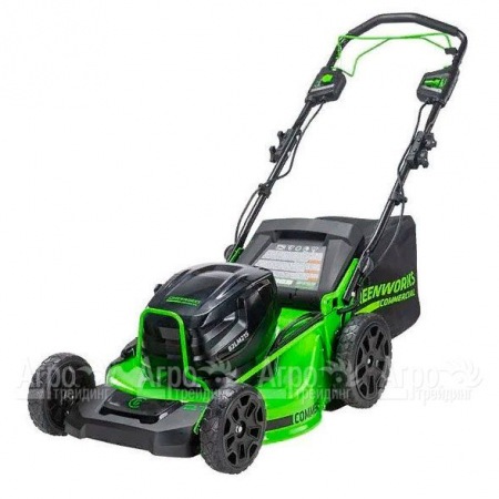 Газонокосилка аккумуляторная GreenWorks GC82HPLM51 (без аккумулятора и зарядного устройства)  в Ульяновске