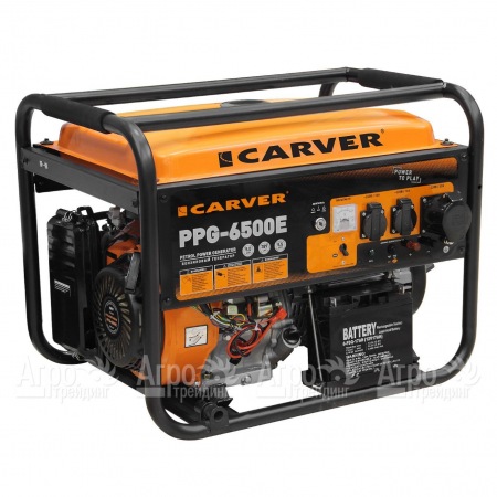 Бензогенератор Carver PPG-6500E 5 кВт в Ульяновске