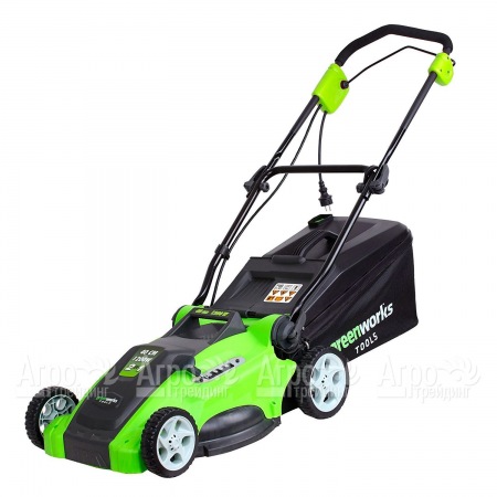 Газонокосилка электрическая GreenWorks GLM1240 1200 Вт в Ульяновске