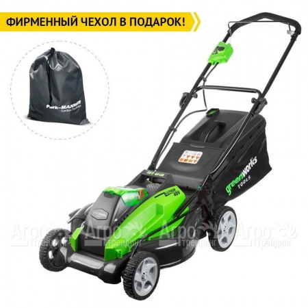 Газонокосилка аккумуляторная GreenWorks G40LM45K6 в Ульяновске