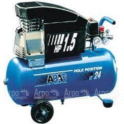 Воздушный компрессор ABAC Pole Position 241 с катушкой и резиновым шлангом в Ульяновске