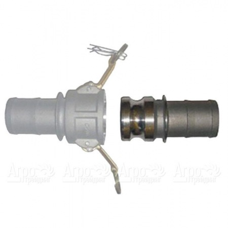 Cam-Lock соединение &quot;папа&quot; E-400, d=100 mm (4”) для мотопомп Caiman  в Ульяновске
