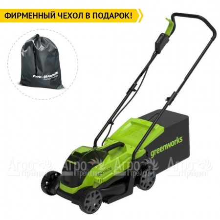 Газонокосилка аккумуляторная GreenWorks GD24LM33K2 в Ульяновске