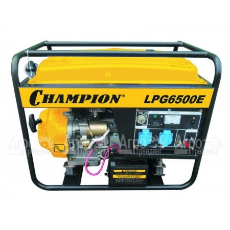 Бензин-газовый генератор Champion LPG6500E 5 кВт в Ульяновске