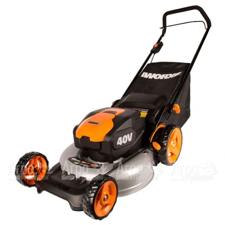 Газонокосилка аккумуляторная Worx WG751E в Ульяновске