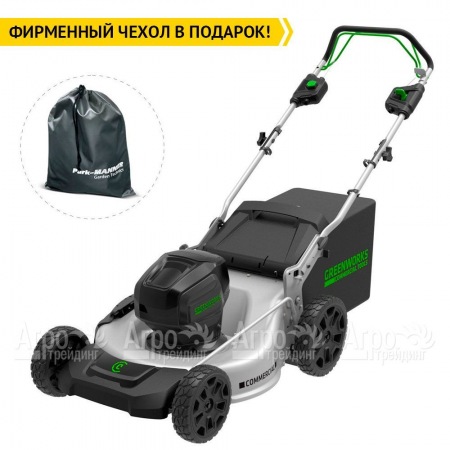 Газонокосилка аккумуляторная GreenWorks GC82LM51SPK5  в Ульяновске