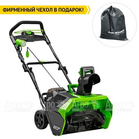 Снегоуборщик аккумуляторный GreenWorks GD40STK5 5 Ач  в Ульяновске