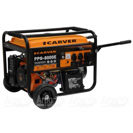 Бензогенератор Carver PPG-8000E 6 кВт в Ульяновске