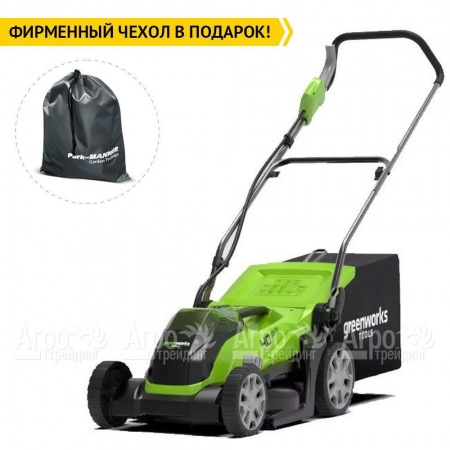 Газонокосилка аккумуляторная GreenWorks G40LM35K4 в Ульяновске