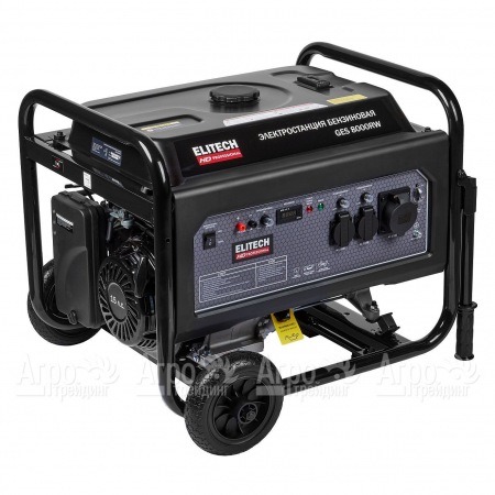 Бензогенератор Elitech GES 8000RW 6 кВт  в Ульяновске