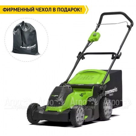 Газонокосилка аккумуляторная GreenWorks G40LM41 (без аккумулятора и зарядного устройства) в Ульяновске