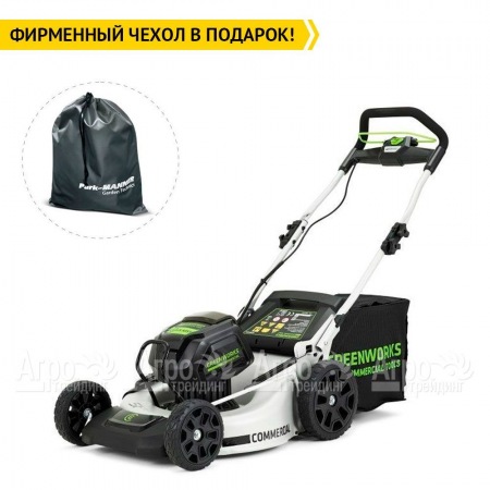 Газонокосилка аккумуляторная GreenWorks GC82LM51SP2K2  в Ульяновске