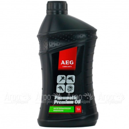 Масло пневматическое минеральное AEG Pneumatic oil 1 л для компрессоров в Ульяновске