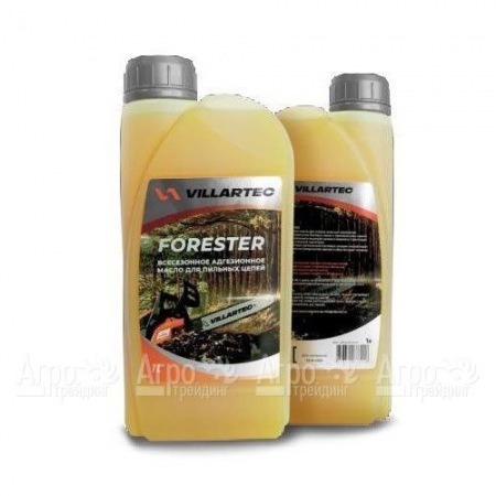 Всесезонное адгезионное масло Villartec Forester 1 л для пильных цепей в Ульяновске