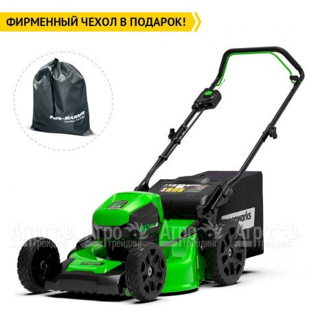 Газонокосилка аккумуляторная GreenWorks GD60LM46HPK4  в Ульяновске