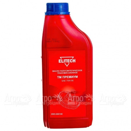 Масло трансмиссионное полусинтетическое Elitech TM Премиум 2005.000100 1 л для смазки редукторов в Ульяновске